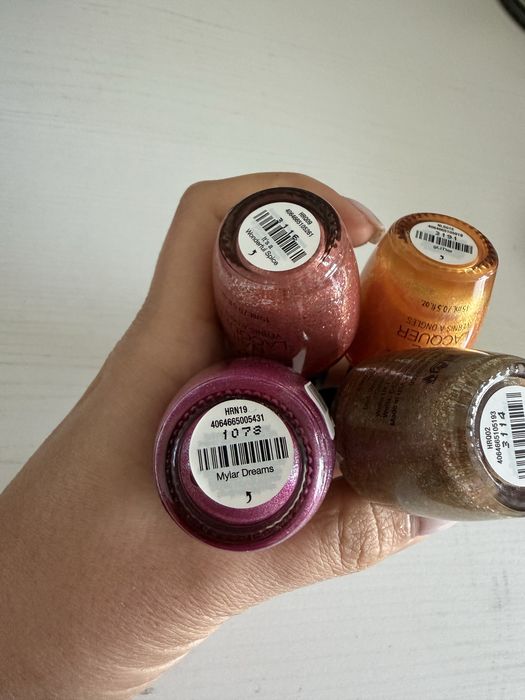 OPI лакове 4 броя нови