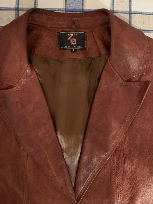 Женско кожено яке ZB