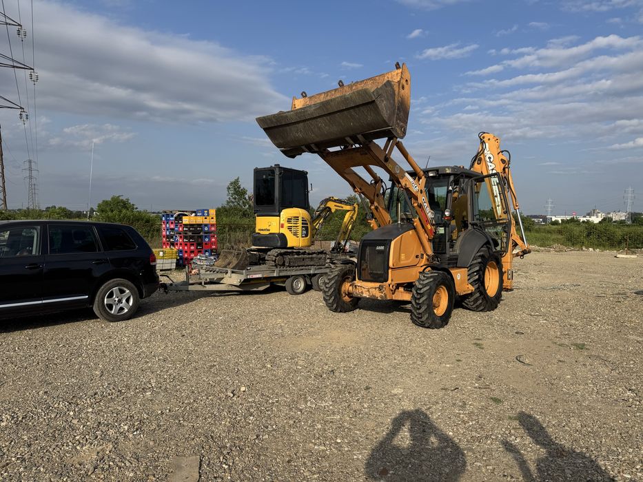 Închiriere buldoexcavator