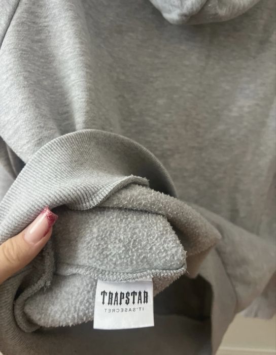 Hanorac Trapstar It's a Secret - Gri Heather - Mărimea L