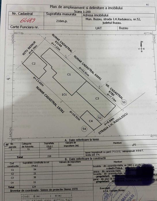 Vand casa cartier Nicolae Titulescu (23 August)