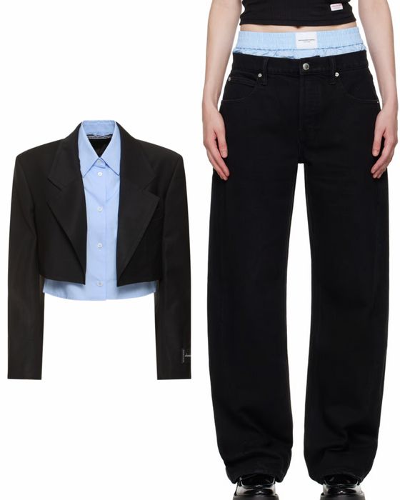 Сако и дънки alexander wang - с етикети