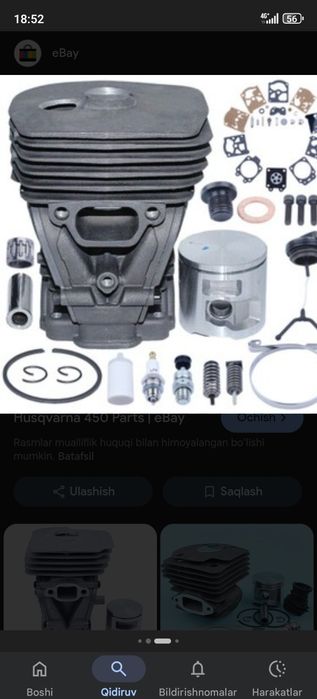Husqvarna Benzopila Zapchast