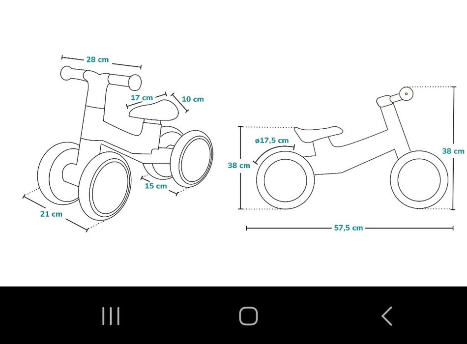 Vând mini bicicletă copii