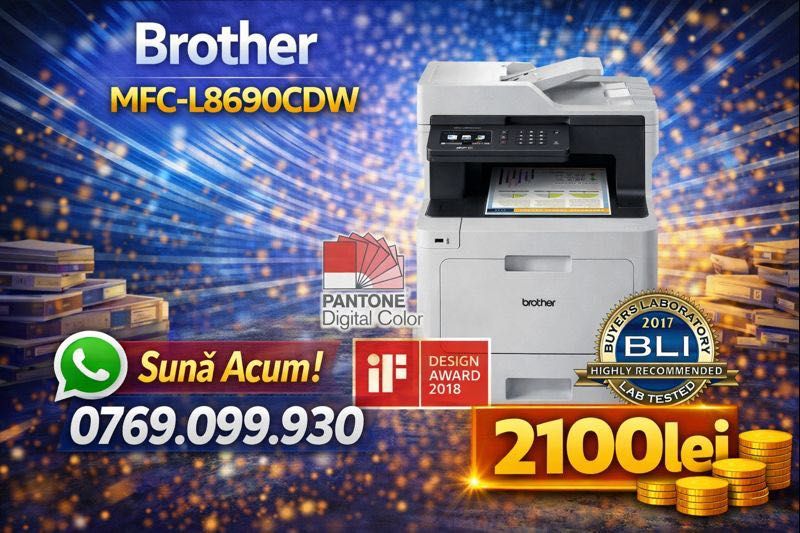 Brother MFC-L8690CDW multifuncțional laser color SIGILAT