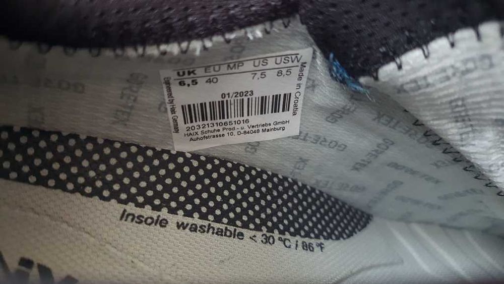 Semighete HAIX Black Eagle Safety S3 HRO WR ESD 40.1 low gtx marime40