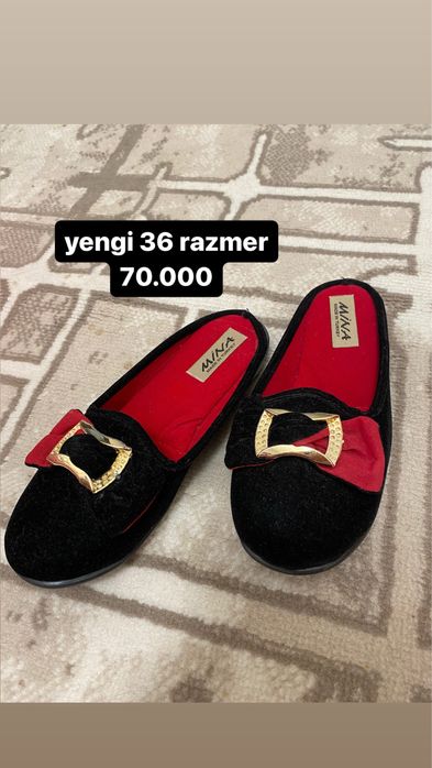 oyoq kiyimla 36 razmer
