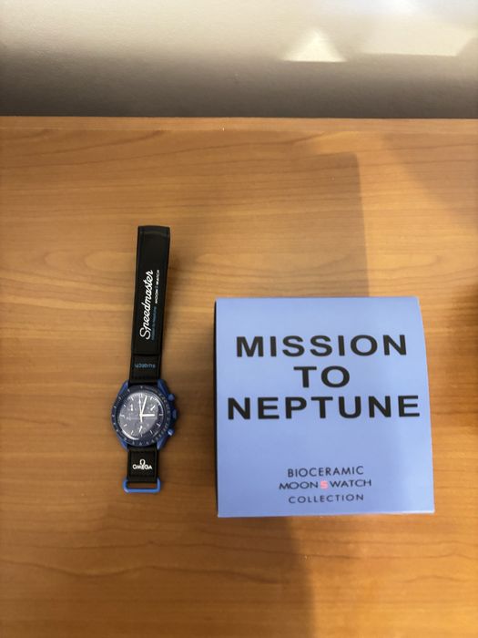 Ceas Omega X Swatch Moonswatch Mission to Neptune