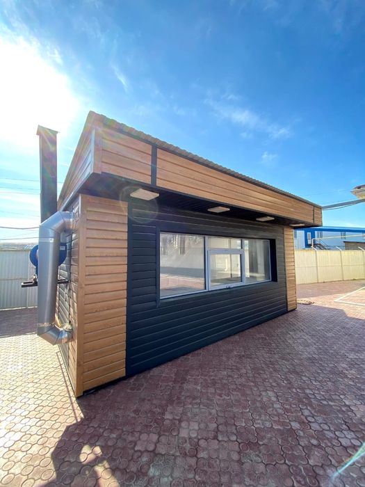 Готовый Бизнес контейнер с казанами и мангалом