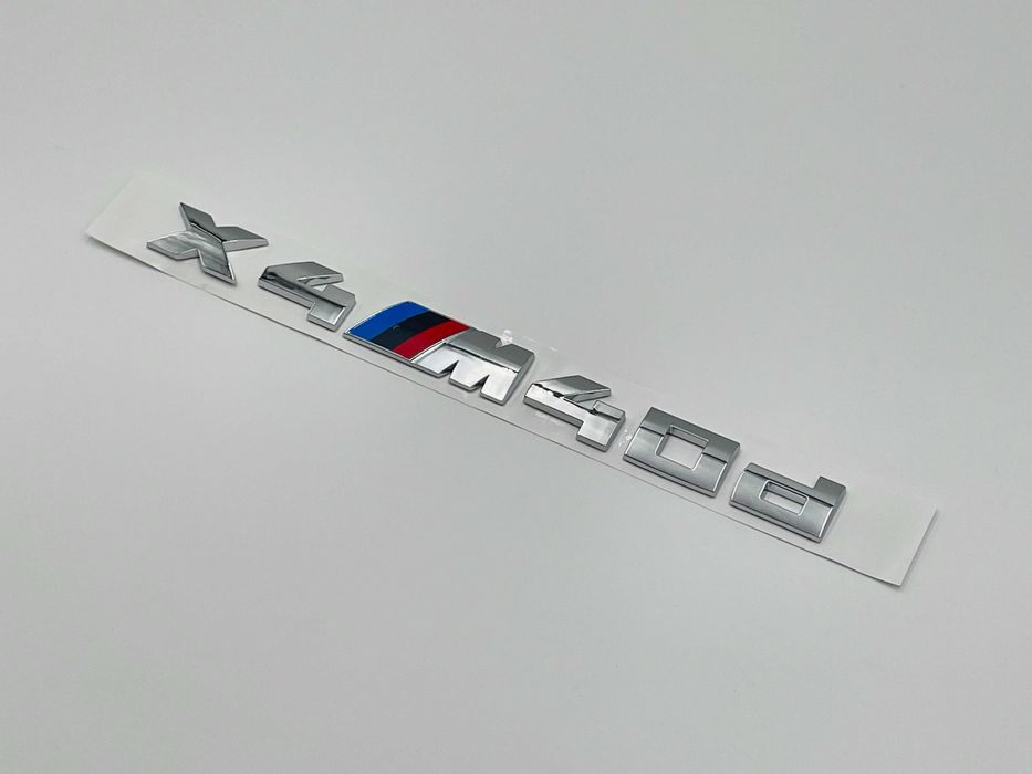 Emblema Compatibila BMW X4M40d crom
