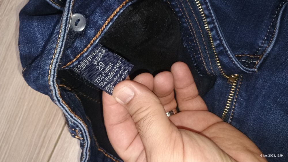 Pantaloni blue-jeans băiat pentru vârsta de 10-11 ani