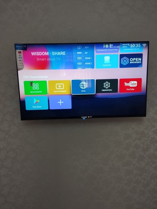 Samsung43 smart android14 pult galasavoy aksiya