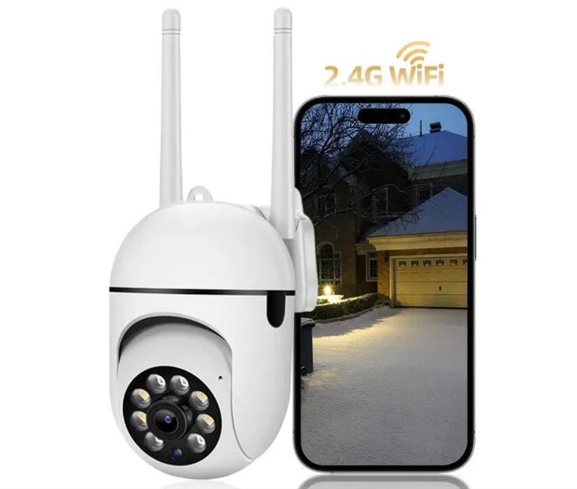 1080P HD Камера за видеонаблюдение нощно виждане цветен екран