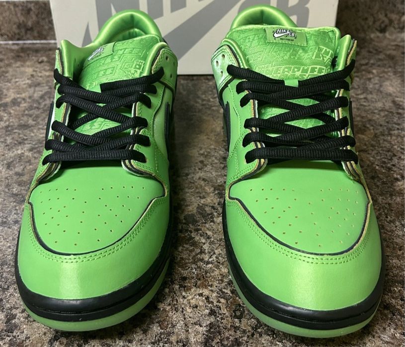 Nike SB Dunk Low x Powerpuff Girls Buttercup