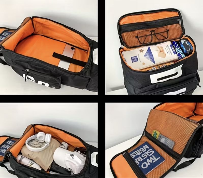 Голяма спортно-пътна раница 36 литра – бяла, за пътуване