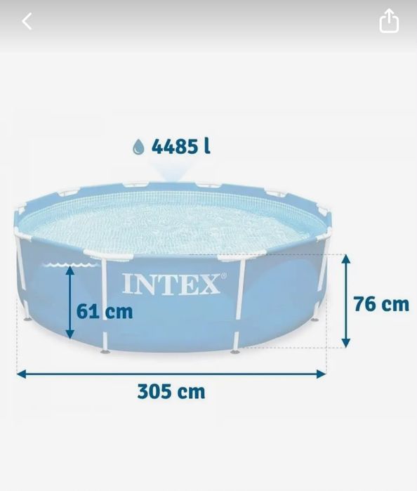 бассейн от Intex
