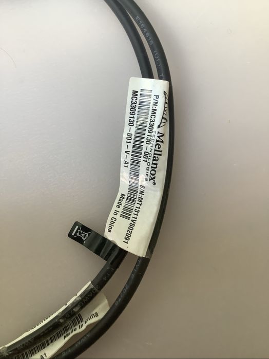 Cablu de retea Mellanox 10G SFP+, lungime 1 metru, Passive DAC
