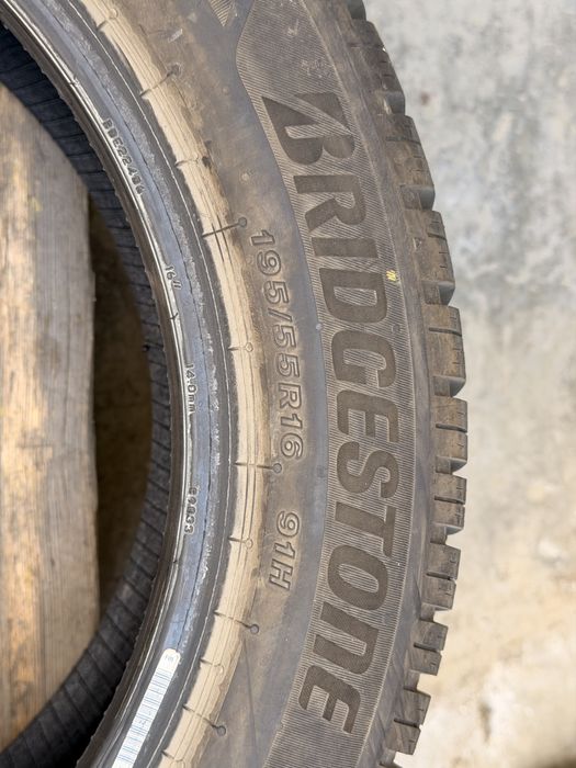 Bridgestone Blizzak 195/55 R16 91H – 4 бр. | използвани само ~500 км | 350 €