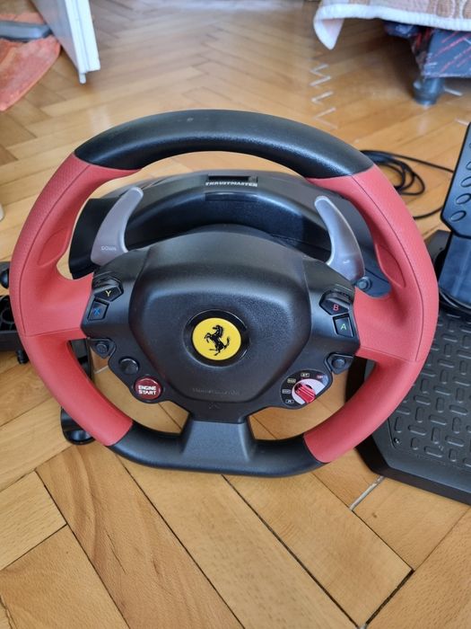 thrustmaster ferrari xbox волан с педали