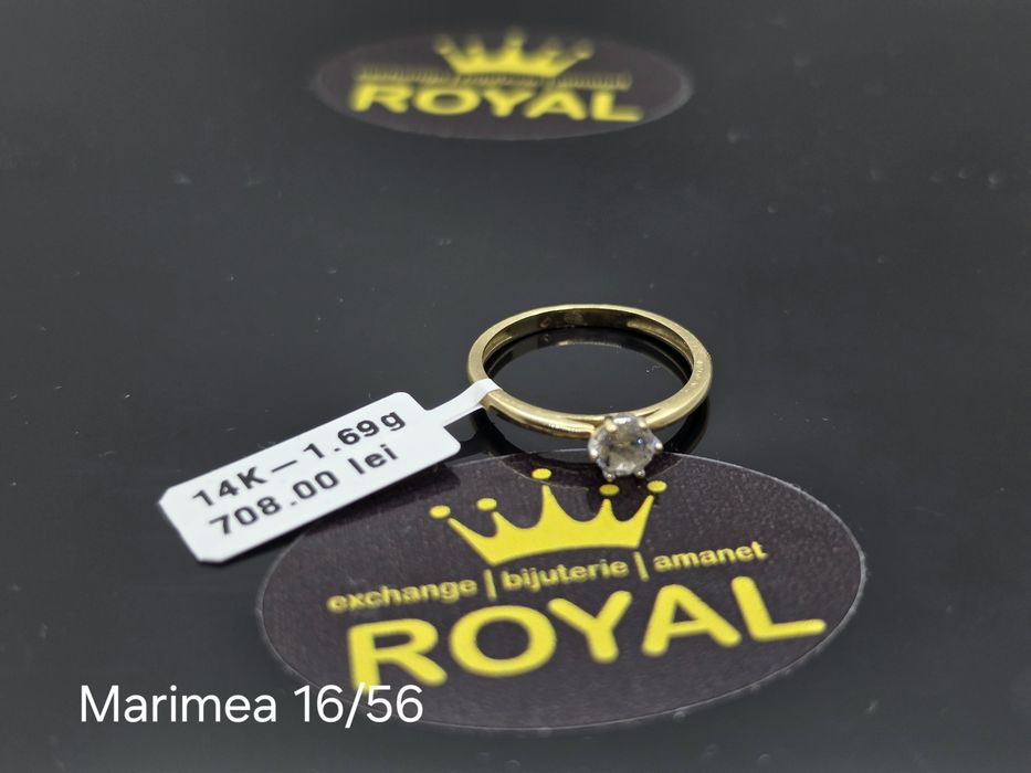 Bijuteria Royal: Inel aur 14k 1.69 gr