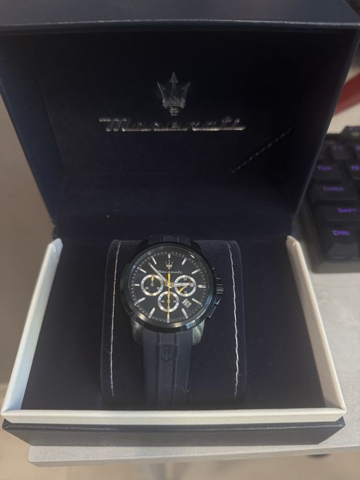 Мъжки часовник Maserati chronograph /не Seiko/ не Rolex/ не G-shock/