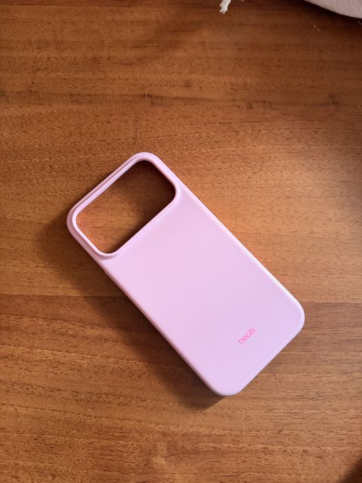 Husa de protectie Apple Beats cu MagSafe pentru iPhone 17 Pro Max, Pebble Pink