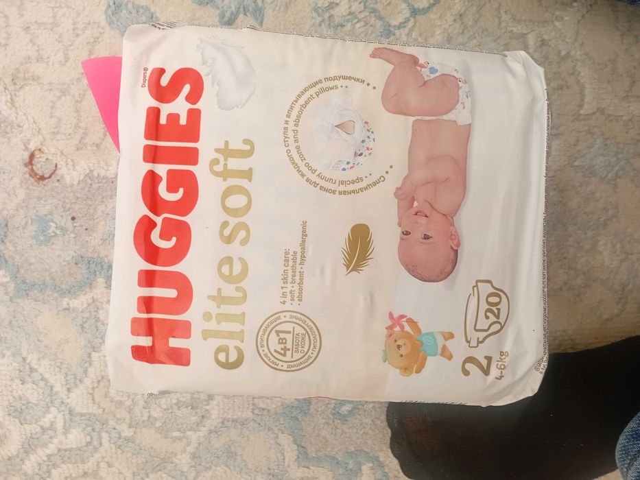 Подгузники Haggies elit soft 2 [4-6 kg]