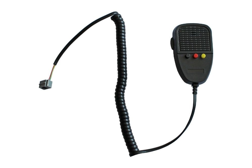 Мегафон Сирена Говорител с Микрофон и 3 Сигнала Мелодии 12V