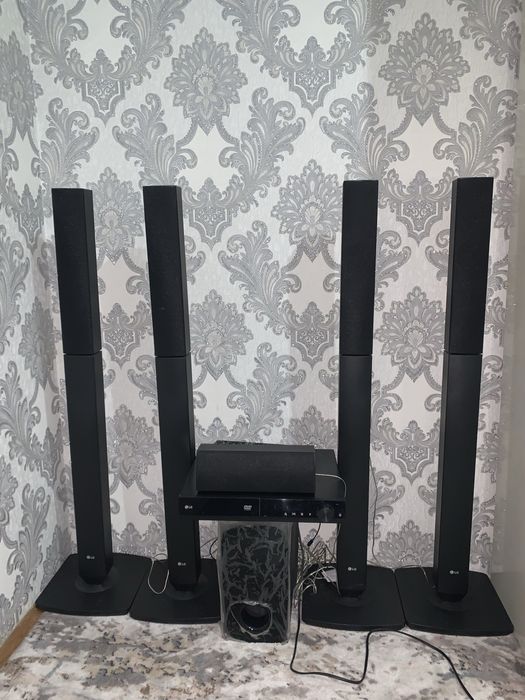 LG 5.1 uy kinoteatri — yangi holatda