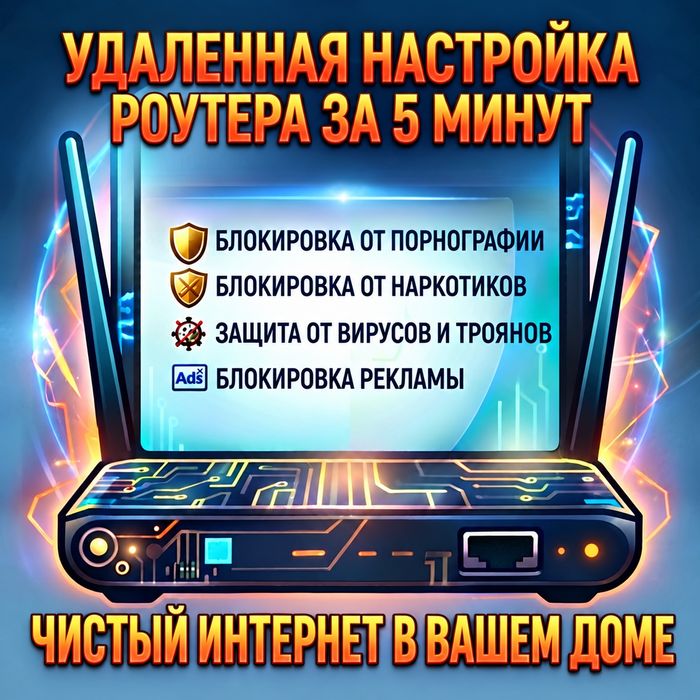 Донастройка роутера-модема, чтобы не открывались запрещенные сайты