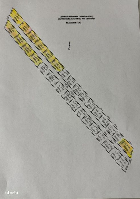 Loturi teren 400 mp Buftea - Darza