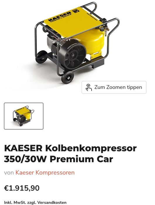 Немски компресор Kaeser 350/30