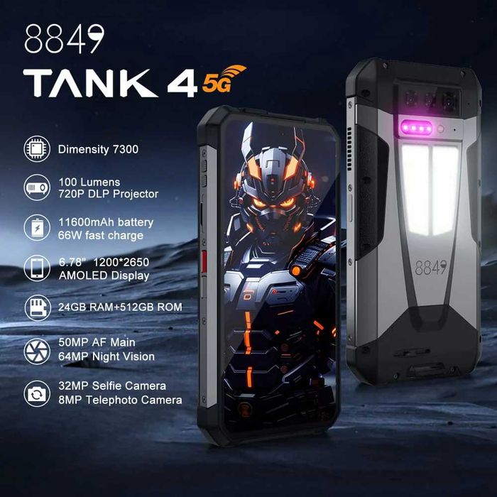 Telefon mobil TANK 4