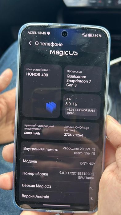 Срочно продам honor 400