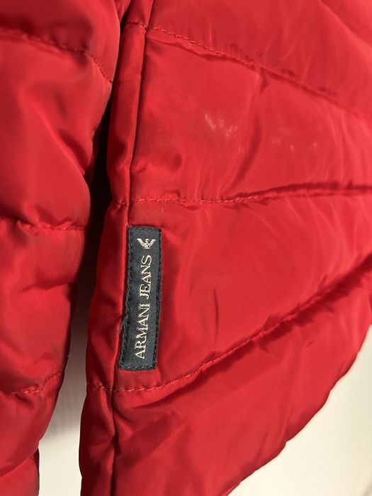 Дамско пухено яке Armani Jeans