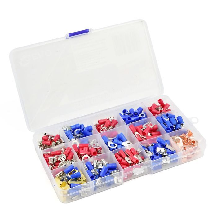 Set 300 conectori cablu auto izolati - geko