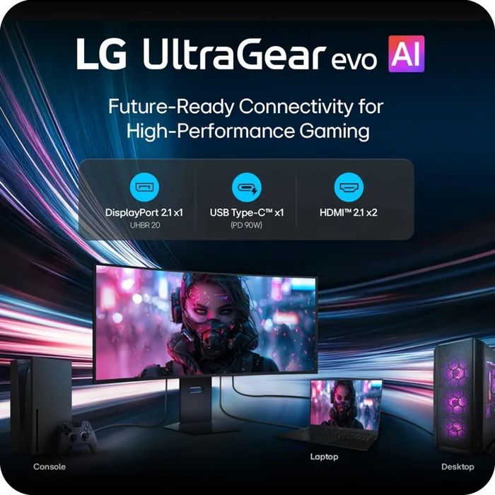 39 Inch UltraGear™ evo GX9, World's First 39" 5k2k tandem OLED Gaming
