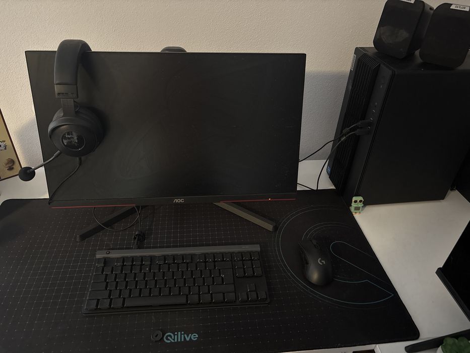 Pc Gaming lenovo i5-12400f +rx6500xt + Monitor AOC 240 HZ + Perferice