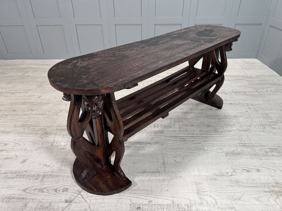 Африканска масивна конзолна маса К071