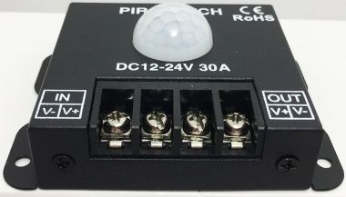 Senzor PIR, 12-24V/30A