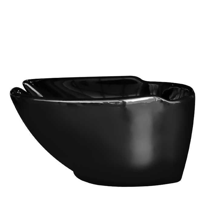 Стандартна керамична мивка с регулиращ с ъгъл DM1 и DM3 - бяла/черна