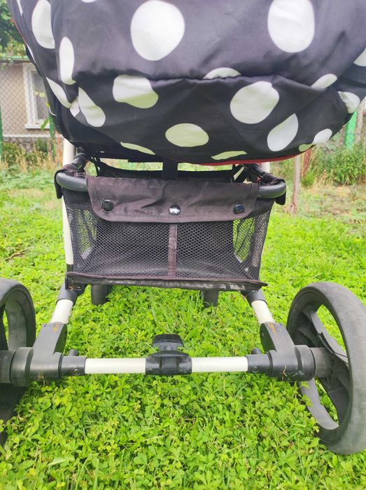 Бебешка количка Hauck Malibu XL All in One Set Dots Black