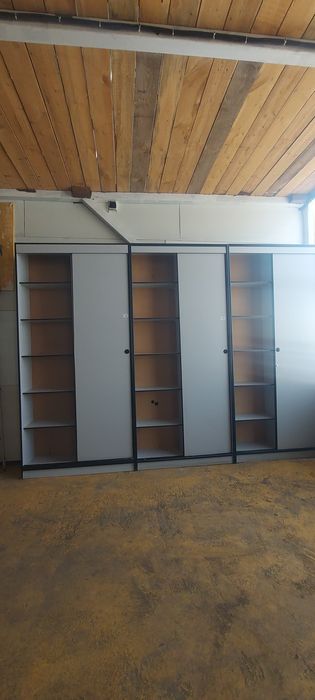 Шкаф, шкаф купе, шкаф серый