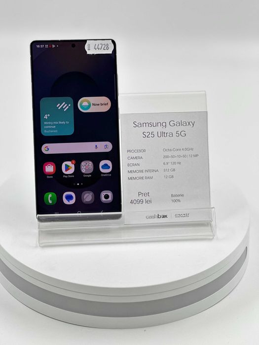 Samsung Galaxy S25 Ultra 512GB Bat100 Garantie 24 Luni CashBox