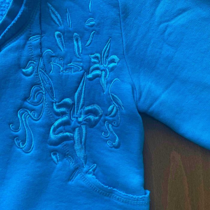 Син суитшърт, 7–8 г.