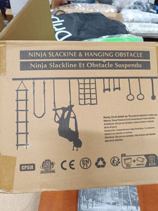 Traseu cățărare sau cu obstacole , Dripex. Ninja slackline & hanging o