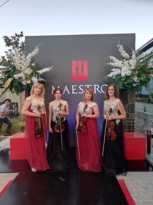Har qanday tadbir uchunhar qand skripka, duet, trio, kvartet orkestr.