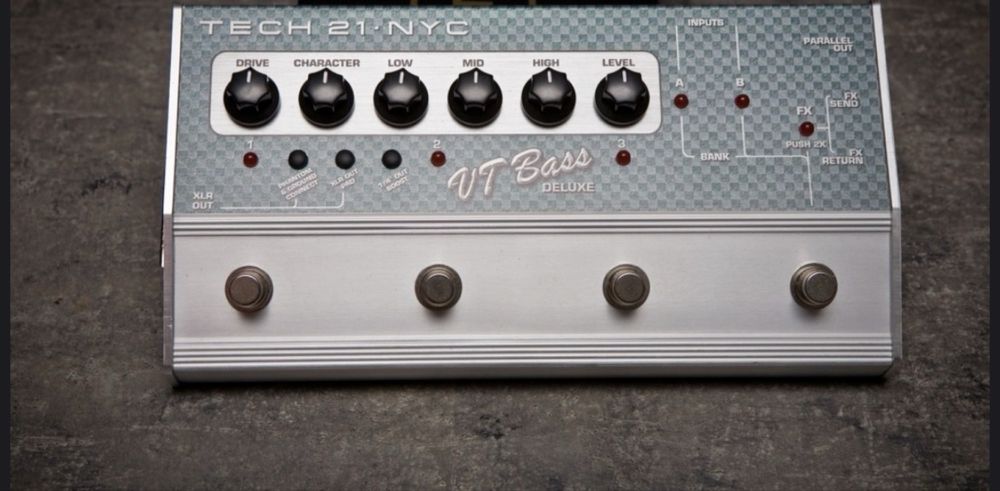 Pedala de efecte Sansamp Bass DI VT Delluxe