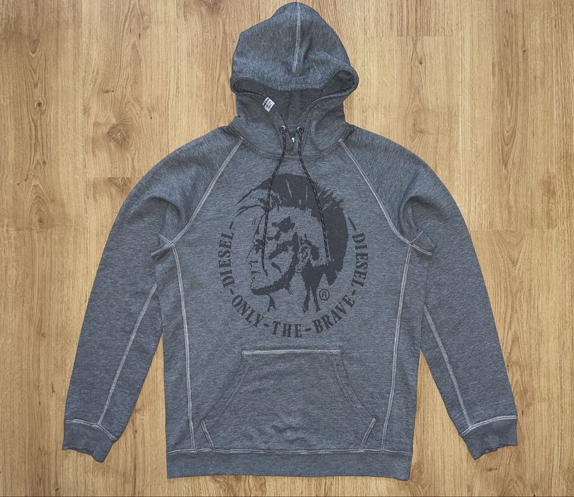 Diesel Grey Hoodie M