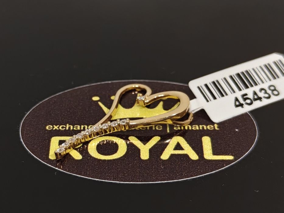 Bijuteria Royal: Pandantiv aur nou 14k/1.14 gr